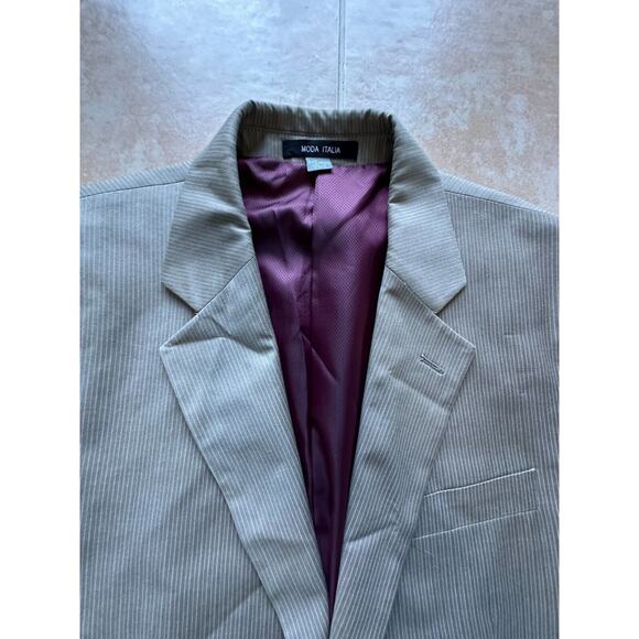 Henry Uomo Moda Italia 2 pc suit Men size 40L / 34W - Picture 6 of 15